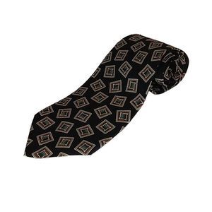 Chaps‎ Ralph Lauren Geometric Black Tie